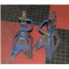 Image 1 : LOT OF 2 MASTERCRAFT 2-1/2TON JACK STANDS