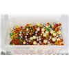 Image 1 : ASSORTED BATH BEAD IN PLASTIC CONTAINER