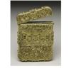 Image 4 : A Victorian Silver Gilt Castle Top Card Case 