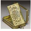 Image 2 : A George IV Silver Gilt and Crystal Vinaigrette 