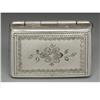 Image 4 : A William IV Valise Shape Silver Vinaigrette 