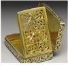 Image 2 : A Large Victorian Silver Gilt Vinaigrette 