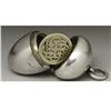 Image 2 : A Victorian Silver Acorn Shape Vinaigrette 
