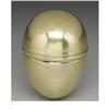 Image 4 : A Silver Gilt Egg Shape Vinaigrette 