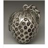 Image 4 : A Victorian Silver Starwberry Shape Vinaigrette 