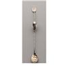 Image 1 : A Gorham Silver and Silver Gilt Olive Spoon 