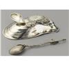Image 2 : A Gorham Silver Bowl with Associated Spoon 