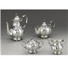 Image 4 : A Continental Silver Four Piece Tea Service 