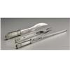 Image 2 : Mexican Silver Three Piece Carving Set 