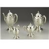 Image 2 : A Mexican Silver Four Piece Coffee and Tea Svc. 