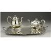 Image 2 : A George III Silver Tea Service 