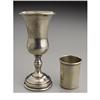 Image 2 : American Sterling Kiddush Cup & Russian Jigger 
