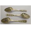 Image 2 : Three Russian Silver Gilt and Niello Spoons 