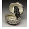 Image 4 : An American Silver Nut Shape Nutmeg Grater 