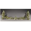 Image 1 : A Louis XV Style Brass and Bronze Fire Fender 