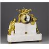 Image 2 : A Galle Louis XVI Marble and Gilt Bronze Clock 