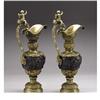 Image 2 : Two Clodion Bronze And Gilt Bronze Ewer Forms 