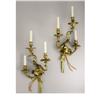 Image 1 : Two French Louis XV Ormolu Wall Lights 
