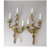 Image 2 : Two French Louis XV Ormolu Wall Lights 
