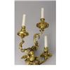 Image 3 : Two French Louis XV Ormolu Wall Lights 