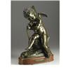 Image 1 : Lemire Bronze Figure Of Cupid Stringing His bow 