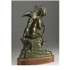 Image 2 : Lemire Bronze Figure Of Cupid Stringing His bow 