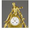 Image 4 : A Claude Galle French Empire Gilt Bronze Clock 