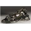 Image 2 : A Barye Sculpture: Jaguar Devouring A Hare 