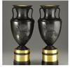 Image 1 : A Pair of Continental Patinated Bronze Vases 