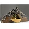 Image 2 : A Black Forest Carved Walnut Clock 