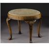 Image 1 : A Queen Anne Style Walnut Stool 
