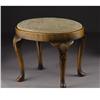 Image 1 : A Queen Anne Style Walnut Stool 