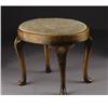 Image 2 : A Queen Anne Style Walnut Stool 