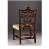 Image 2 : An English Chinese Chippendale Style Chair 