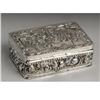 Image 2 : A Continental Silver Plate Snuff Box 