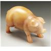 Image 1 : A Faberge Russian Hardstone Pig 
