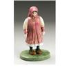 Image 1 : A Russian Hardstone Figure Of A Peasant Woman 