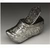 Image 4 : An American Silver Shoe Shape Snuff Box 