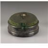 Image 2 : A Tiffany Silver and Textile Hat Pin Case 