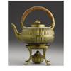 Image 1 : A Gorham Brass Kettle on Stand 