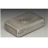 Image 2 : A George III Silver Snuff Box w/Victoria Coin 