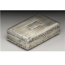 A George III Silver Snuff Box 