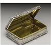 Image 4 : A George III Silver Snuff Box 