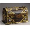 Image 2 : A Betjemann Sons Calamander Tea Caddy 