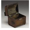 Image 2 : A George III Walnut Tea Caddy 