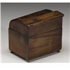 Image 3 : A George III Walnut Tea Caddy 