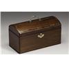 Image 1 : A Victorian Mahogany Tea Caddy 