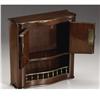 Image 2 : A Victorian Mahogany Miniature Hanging Cabinet 