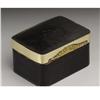 Image 1 : A Cont. Tortoiseshell and Silver Gilt Snuff Box 