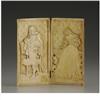 Image 1 : French Carved Ivory DiptychNineteenth centuryH: 
